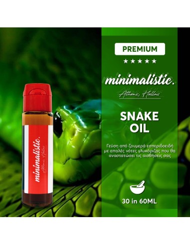 Minimalistic – Mix-Shake-Vape 30/60ML – Snake Oil