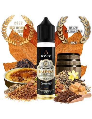 Bombo Platinum Tobaccos Supra Reserve 20ml/60ml Flavorshot