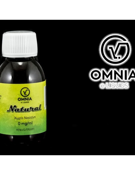 Omnia Βάση Ατμιστική Natural 0mg (100ml)