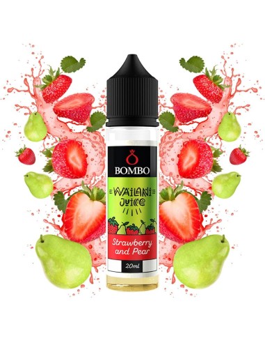 Bombo Wailani Juice Strawberry Pear 20ml/60ml Flavorshot