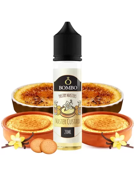 BOMBO PASTRY MASTERS MASTER CUSTARD 20ML/60ML FLAVORSHOT