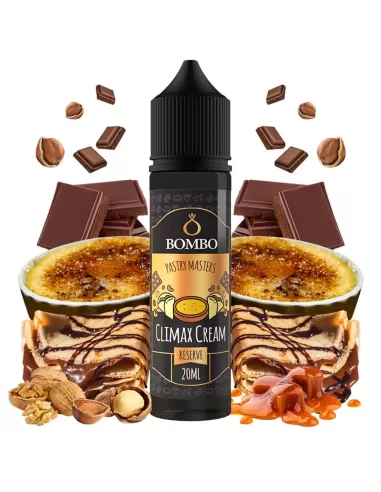 BOMBO PASTRY MASTERS CLIMAX CREAM 20ML/60ML FLAVORSHOT