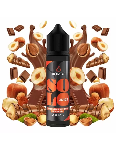 Bombo Solo Juice Hazelnut Choco Waffer 20ml/60ml Flavorshot