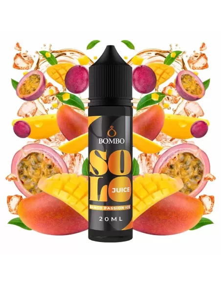 Bombo Solo Juice Mango Passion Ice 20ml/60ml Flavorshot