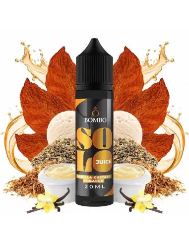 Bombo Solo Juice Vanilla Custard Tobacco 20ml/60ml Flavorshot