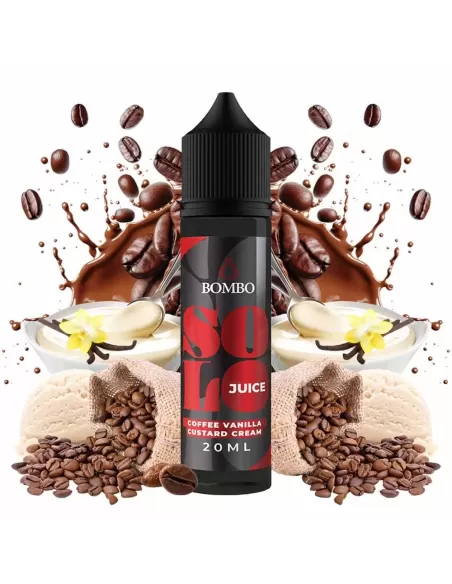 Bombo Solo Juice Coffee Vanilla Custard Cream 20ml/60ml Flavorshot