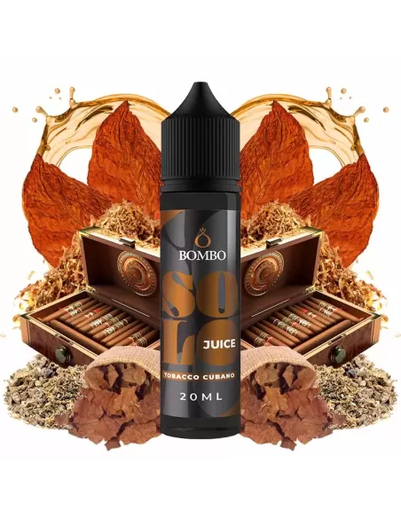 Bombo Solo Juice Tobacco Cubano 20ml/60ml Flavorshot