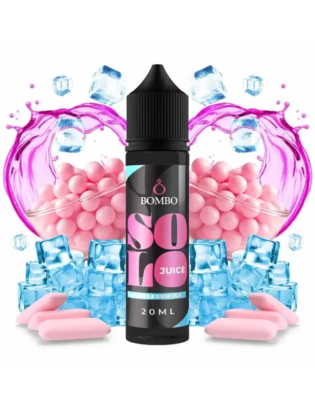 Bombo Solo Juice Bubblegum Ice 20ml/60ml Flavorshot