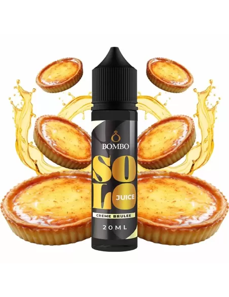 Bombo Solo Juice Creme Brulee 20ml/60ml Flavorshot
