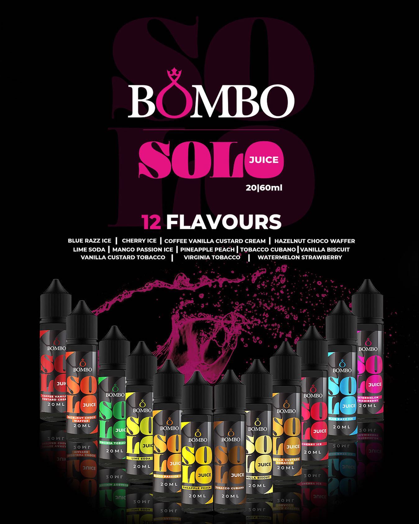 BOMBO SOLO JUICE 20ML/60ML FLAVORSHOT